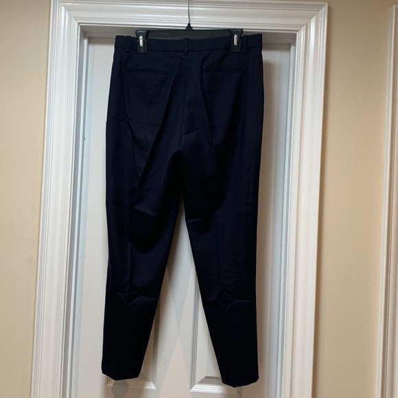 J. Crew Super 120’s Dark Blue Tapered Dress Pants - Picture 2 of 3